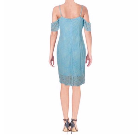 Guess Lace Cocktail Dress - Cold Shoulder - Picture 3 of 5
